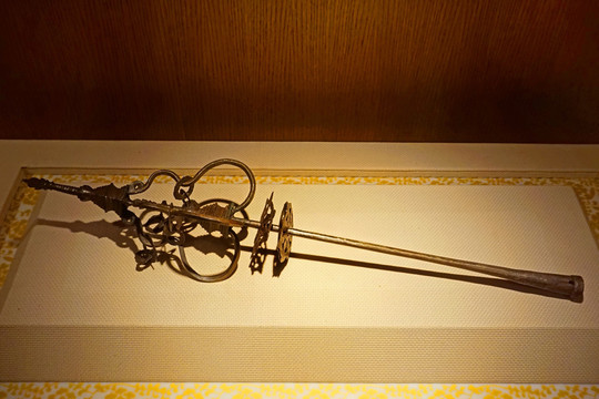 藏传佛教文物 锡杖