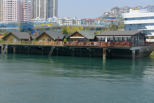 海滨木屋 咖啡厅 餐厅