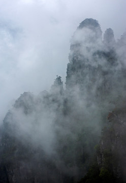 莲花山 金秀 雾 云雾 雾景