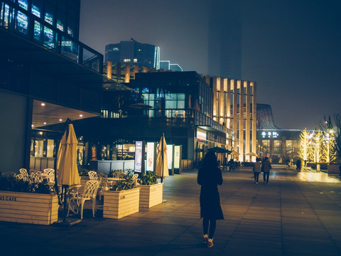 时代广场夜景