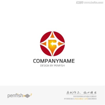 金融行业logo字母R