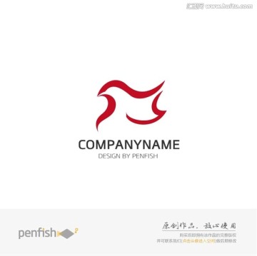 簡約飛鳥logo