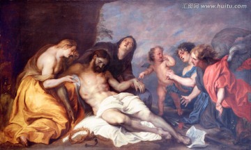 耶稣受难 古典人物油画