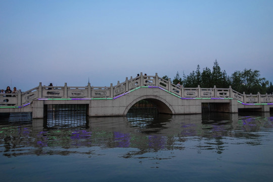 濠河夜景