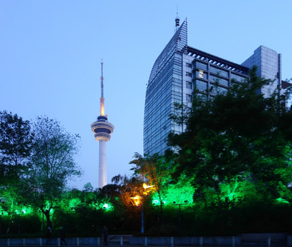 濠河夜景