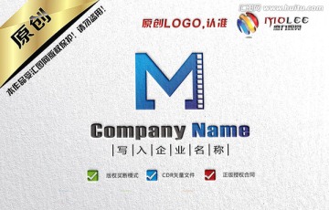 M字母 電影LOGO