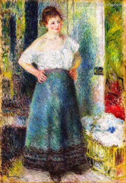 女性油畫