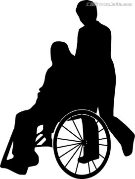 推輪椅