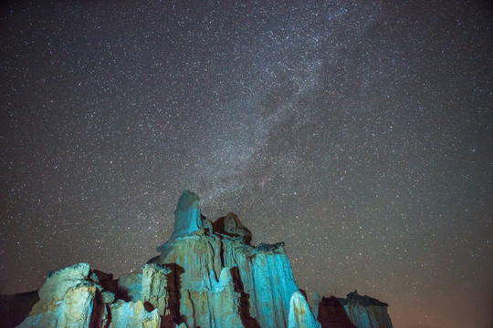 土林星空 银河