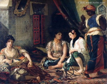 古典美女人物油畫 高清品質(zhì)