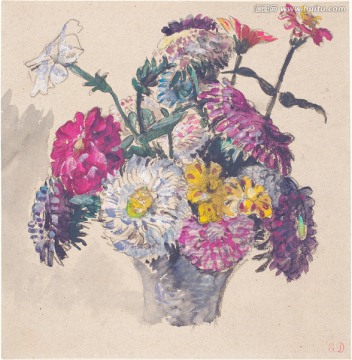 花卉靜物油畫 高清品質(zhì)