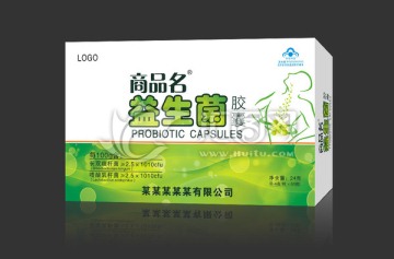 益生菌 平面圖
