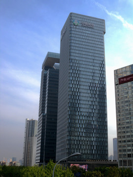 上海陆家嘴金融贸易区高层建筑