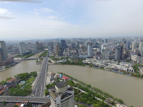 宁波三江口风景