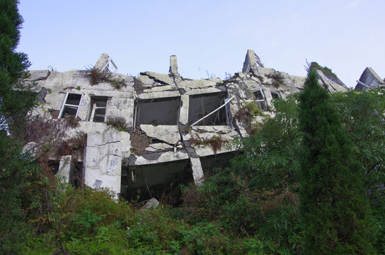 汶川地震遗址