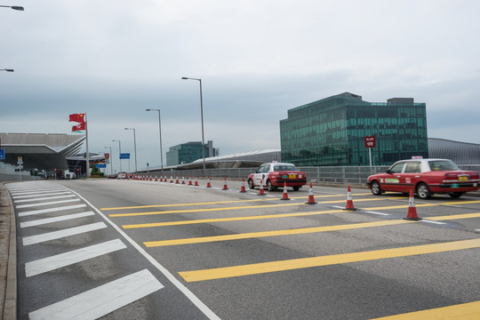 香港国际机场 下客区