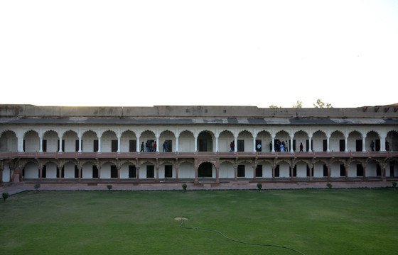 印度阿格拉红堡莫卧儿王朝皇宫