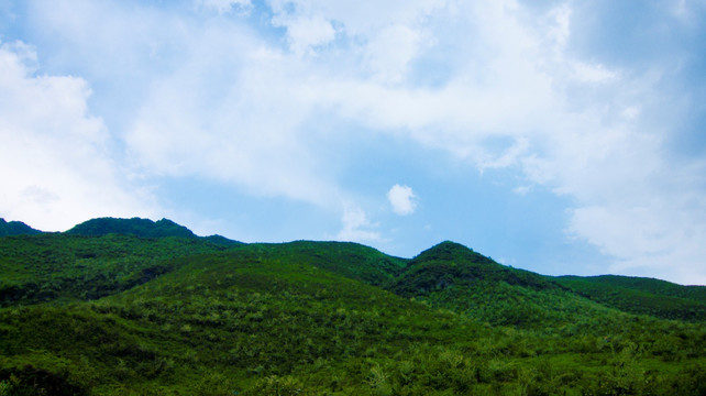 高山  山顶