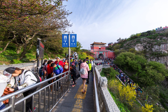 泰山南天门