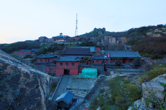 泰山顶建筑