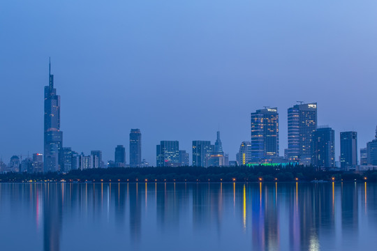 南京都市夜景