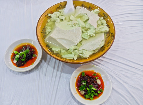 川菜蘸水豆花 餐饮食品