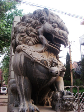 石狮子 雕刻