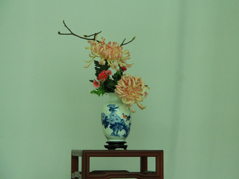 花瓶插花