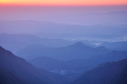 江西武功山日出