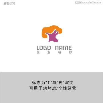 烘烤LOGO