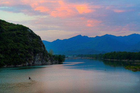 山水自然风景