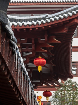 冰雪潜山寺