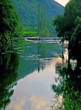 天然山水风景