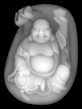 玉雕彌勒佛