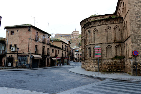 西班牙托莱多古城街景
