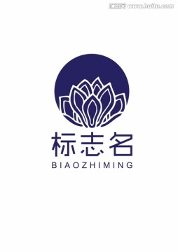 藍(lán)色古典標(biāo)志設(shè)計