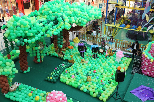 气球乐园 气球 气球主题乐园