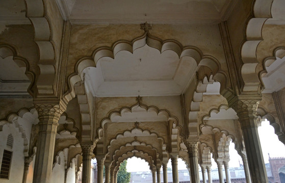 印度阿格拉红堡建筑艺术