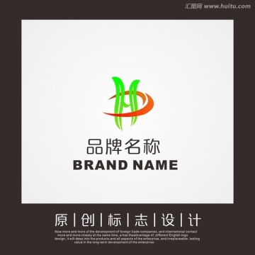 H字母logo