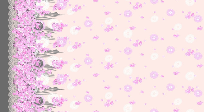 單邊定位花