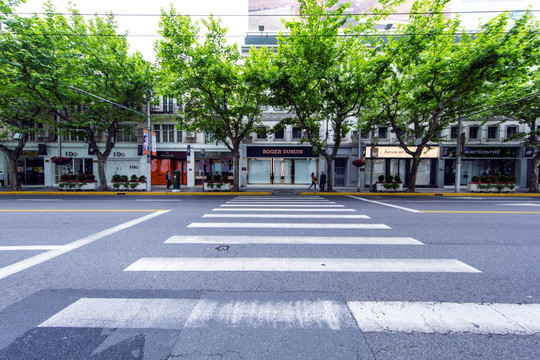 南京西路街景