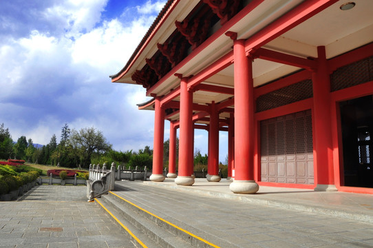 寺院建筑景观