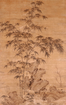 元 李衎 雙鉤竹圖