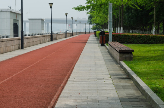 瓯江健身步道