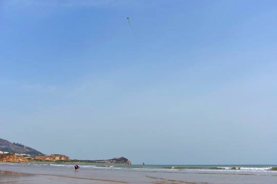 石老人 海浪 大海风光