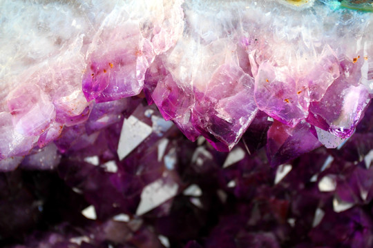 石头 紫色水晶 水晶石