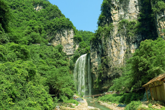 凤凰古城飞水谷