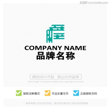 F字母 LOGO设计