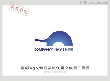 大象 创意logo