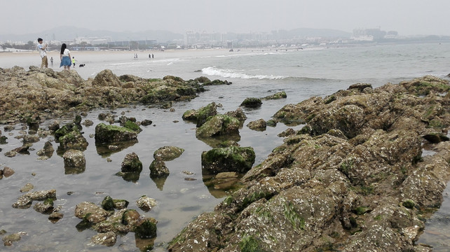 山东日照第三海水浴场